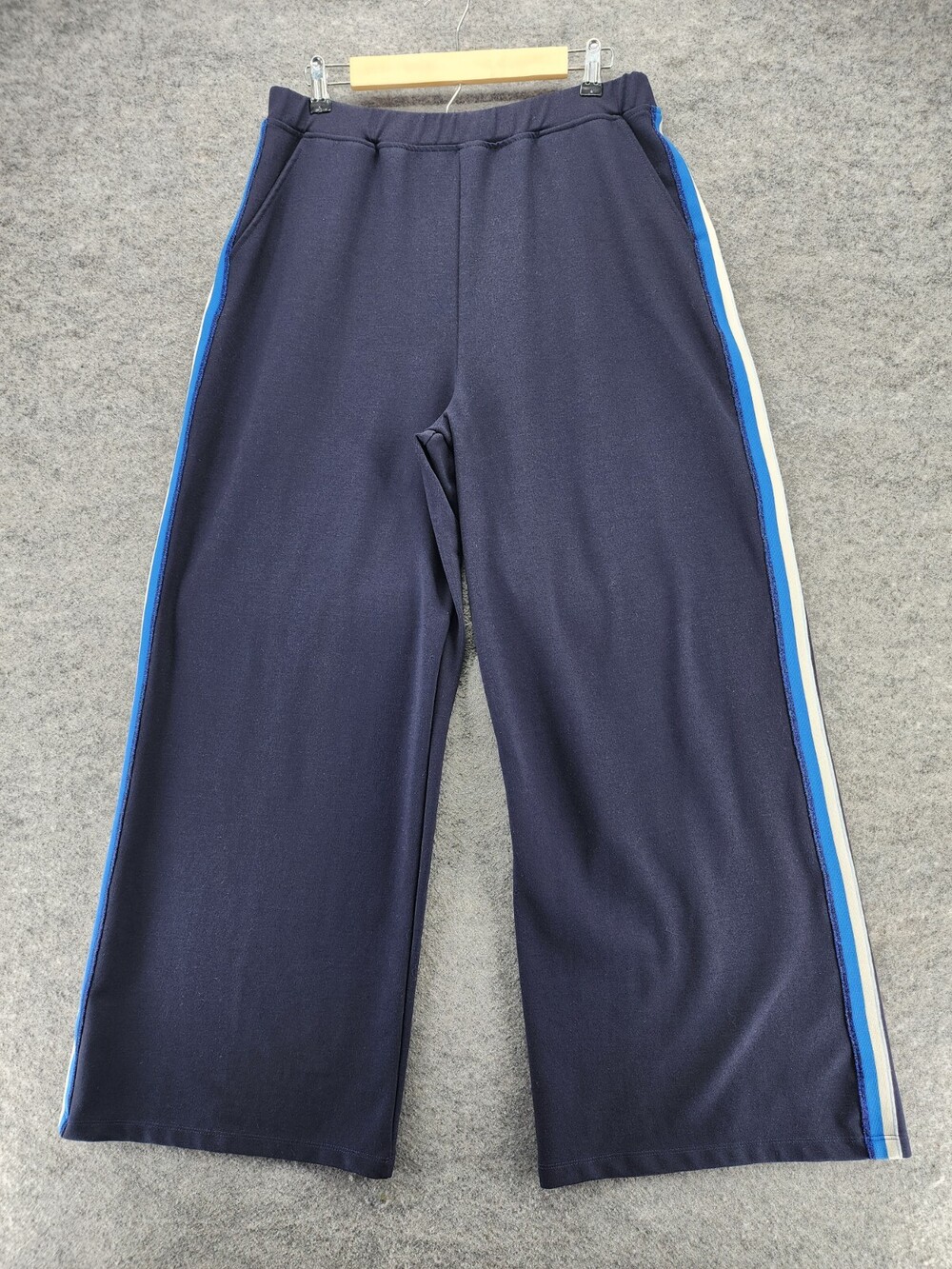 Saint Sofia Pants Womens US 14 Pull On Wide Leg Blue